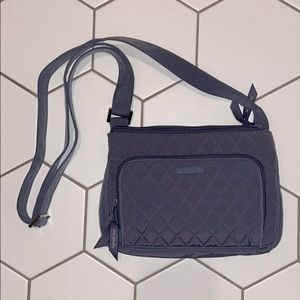 Gray Vera Bradley small purse